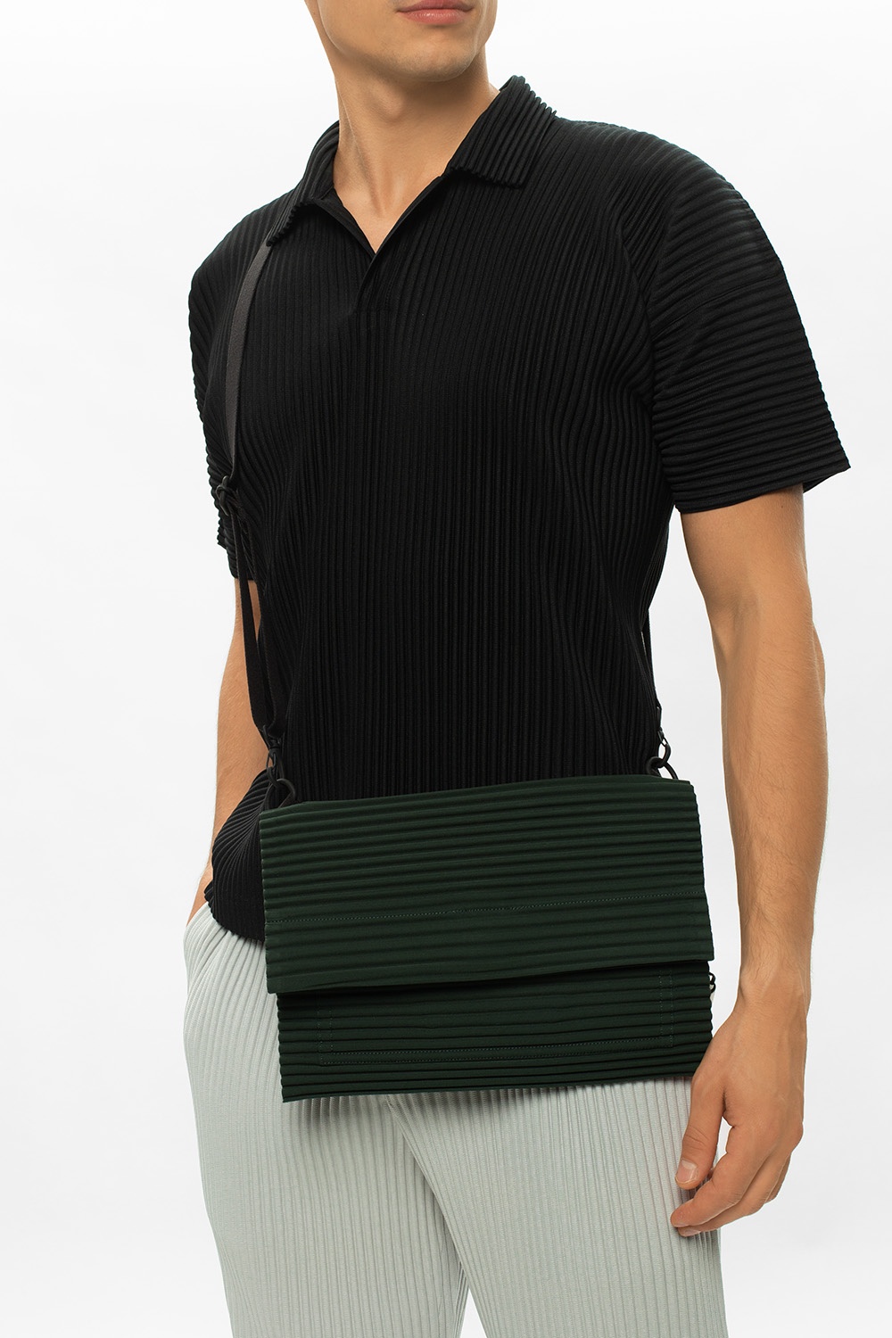 Issey miyake homme store plisse bag